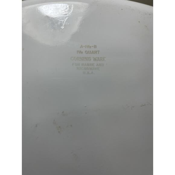 Corningware Country Festival Blue Bird Set of 2 Dishes 1 Qt 1.5 Qt Vintage‎ 75 - Picture 5 of 9